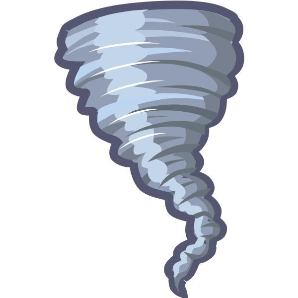 SVG 9va Cartoon Tornado