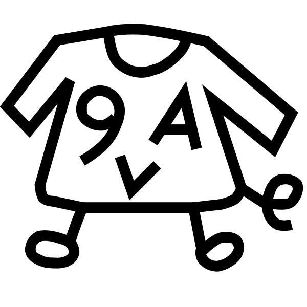 SVG 9VA macs symbol character vector drawing