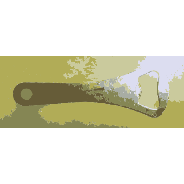 SVG A beer bottle opener