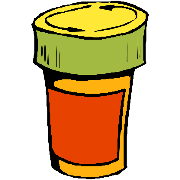 SVG A bottle for pills