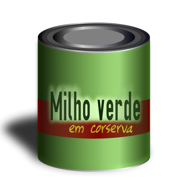 SVG A can of corn