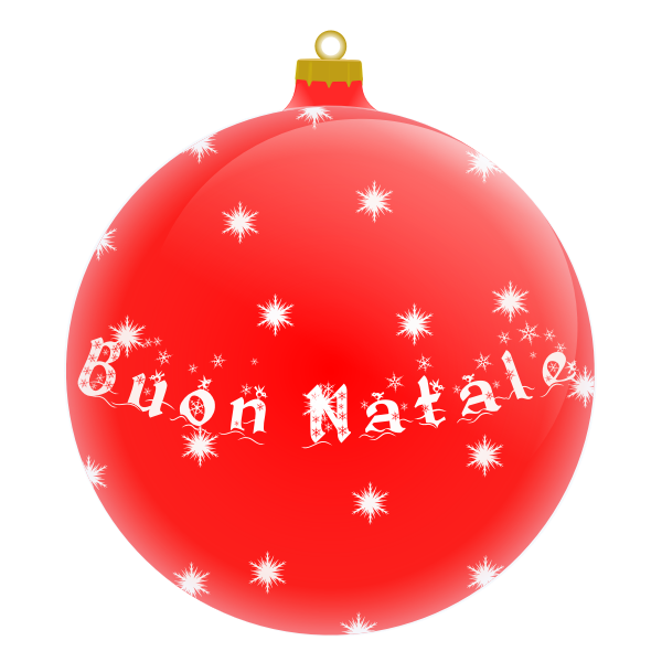 SVG A Christmas tree ball vector illustration