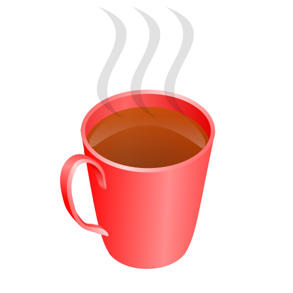 SVG A cup of tea vector