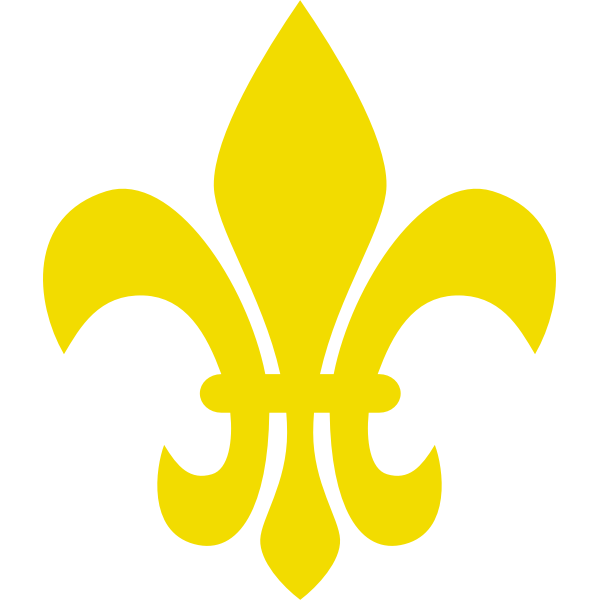 SVG A fleur-de-lis vector image
