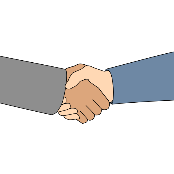 SVG A handshake