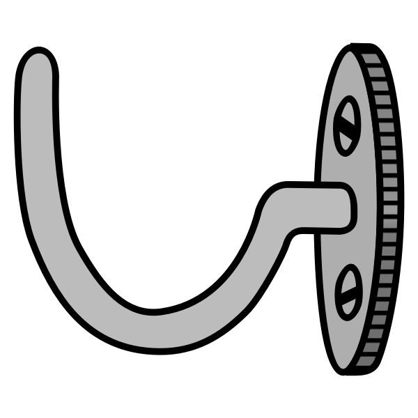 SVG A hook