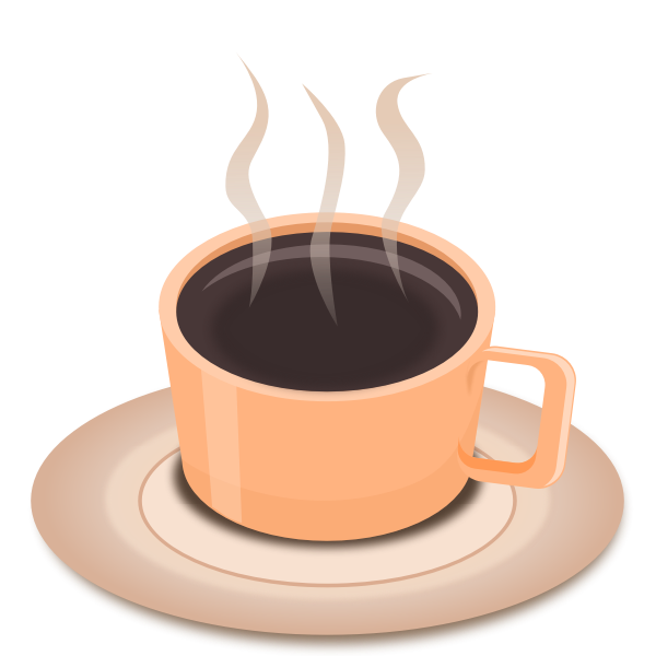 SVG A hot cup of tea or coffee