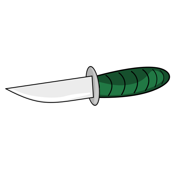 SVG A knife