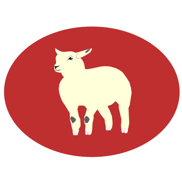 SVG A lamb
