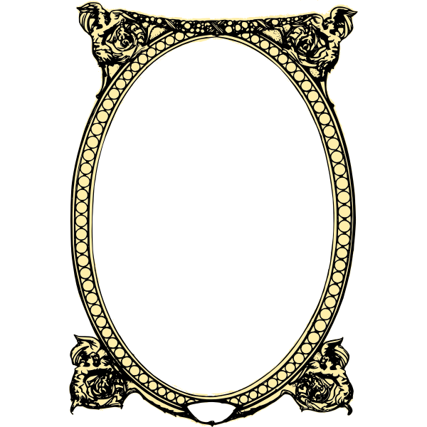 SVG A mirror frame