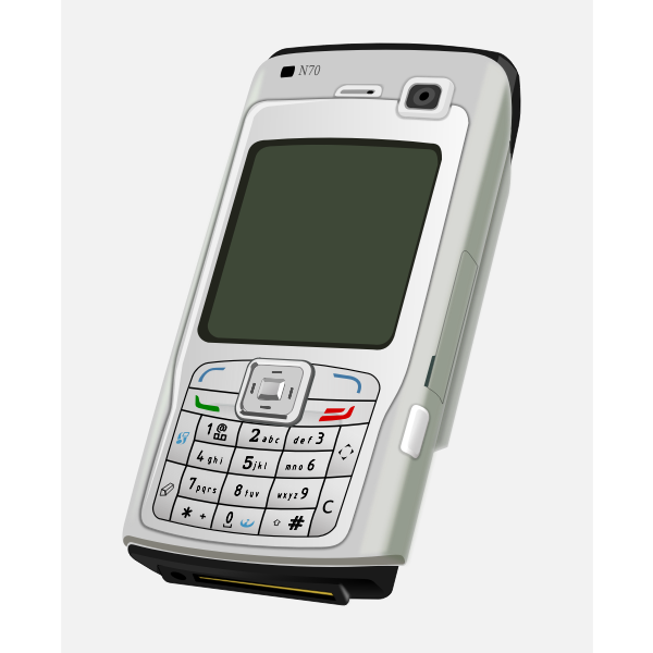 SVG A mobile phone vector graphics