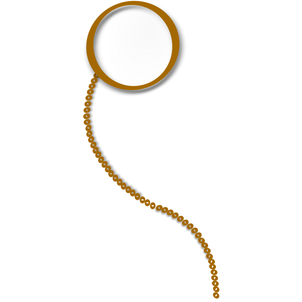 SVG A monocle