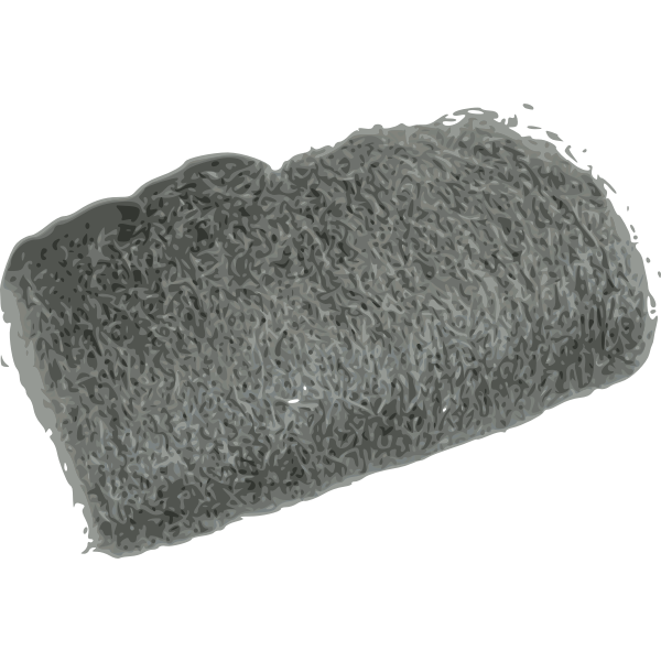 SVG A pad of steel wool