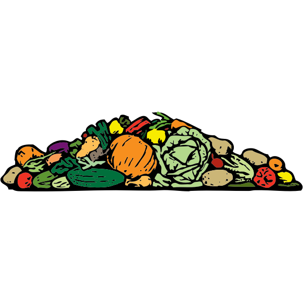 SVG a pile of vegetables