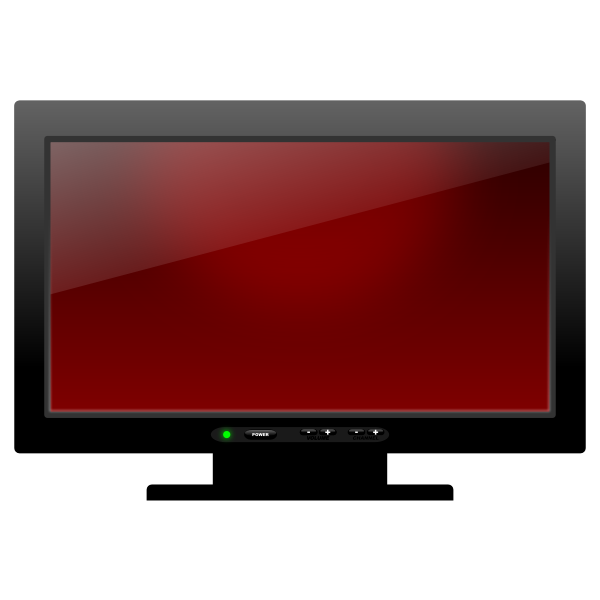 SVG A plasma display panel vector image