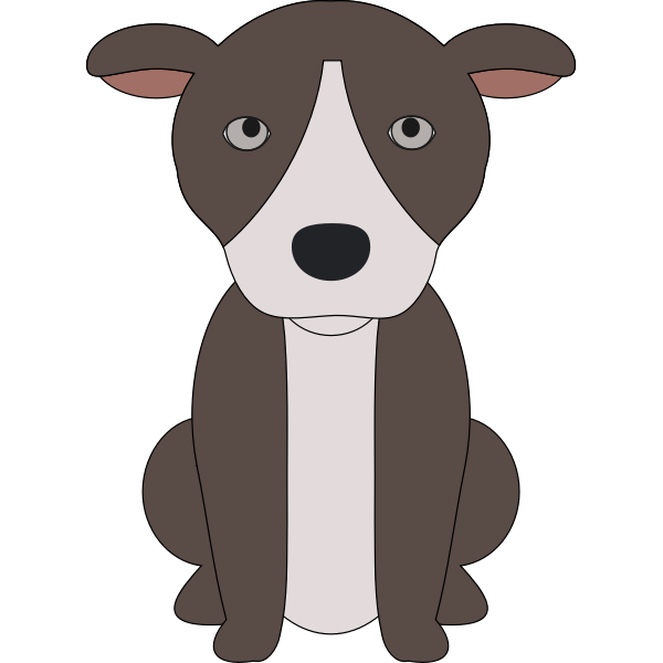 SVG A puppy of a pit bull