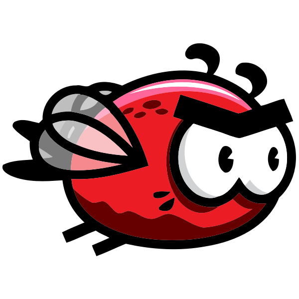 SVG A red bug