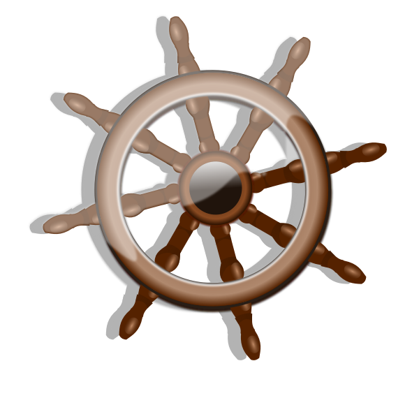 SVG A rudder