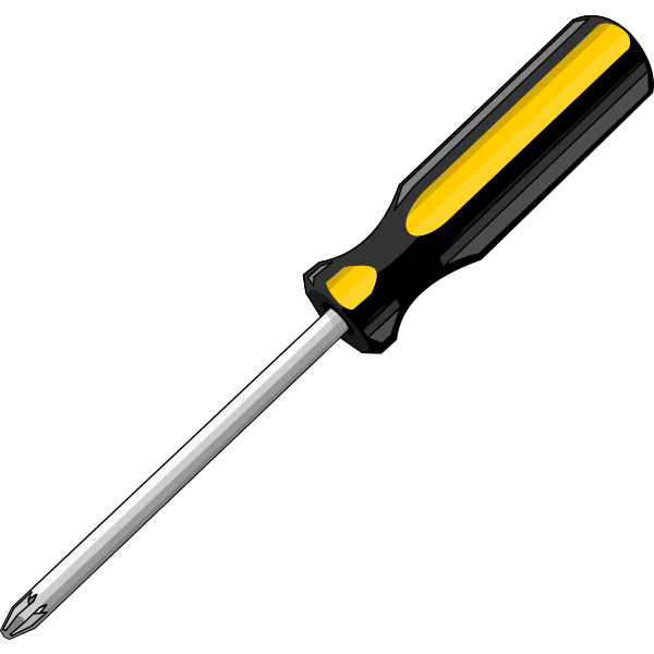 SVG A screwdriver