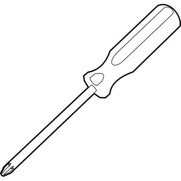 SVG A screwdriver
