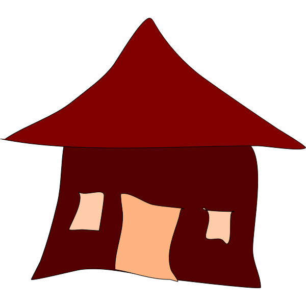 SVG A Simple Hut Home