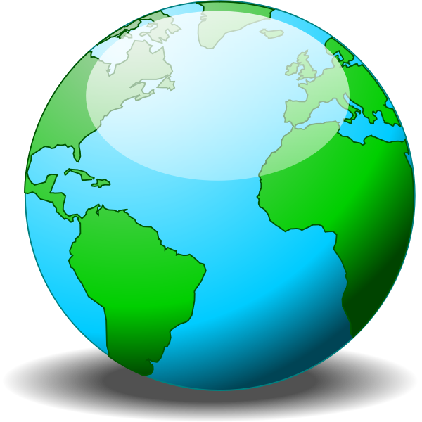 SVG A simple vector globe
