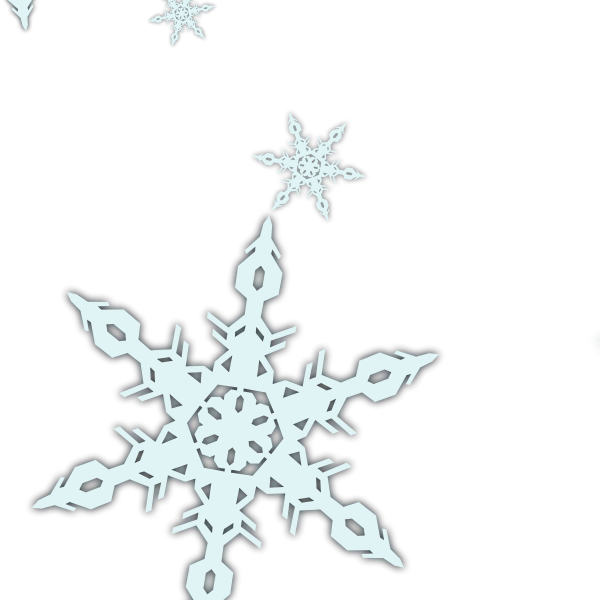 SVG A snowflake