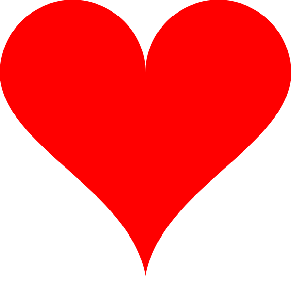 SVG A SVG semicircle heart