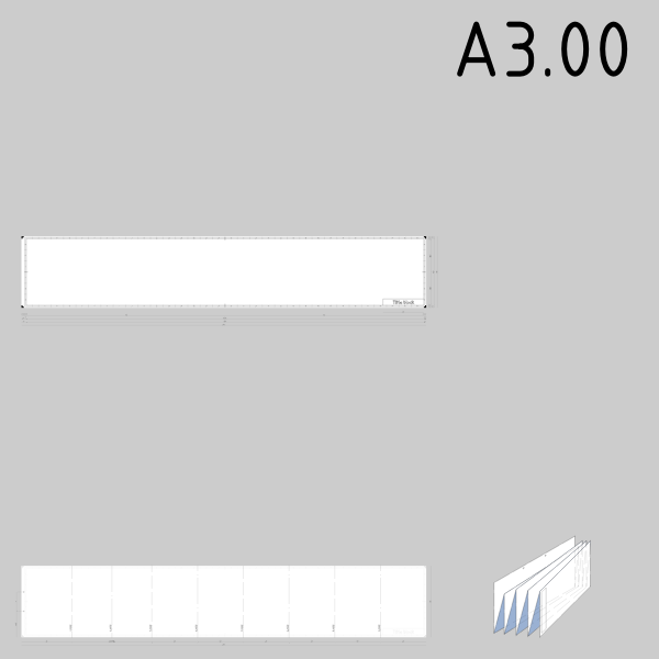 SVG A300 sized technical drawings paper template vector clip art