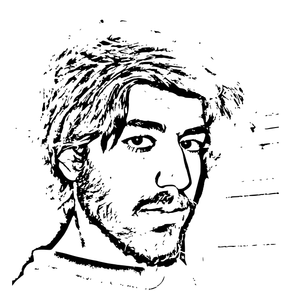 SVG Aaron Swartz Stylized
