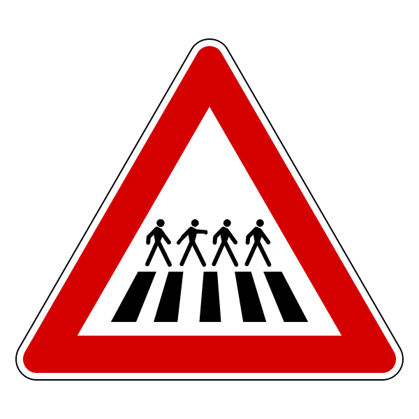SVG Abbey Road traffic sign