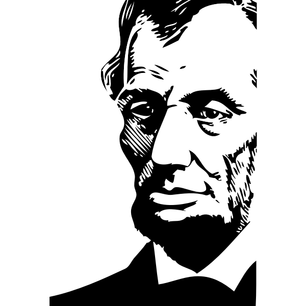 SVG Abraham Lincoln