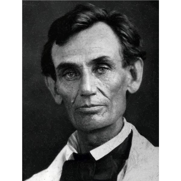 SVG Abraham Lincoln by Abraham Byers 1858