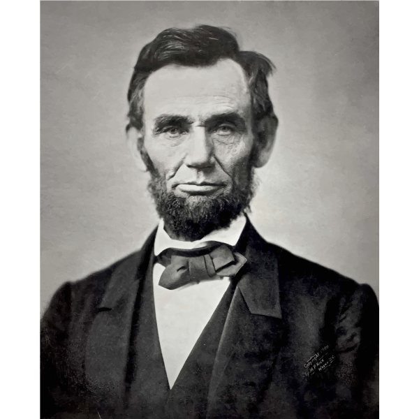 SVG Abraham Lincoln November 1863
