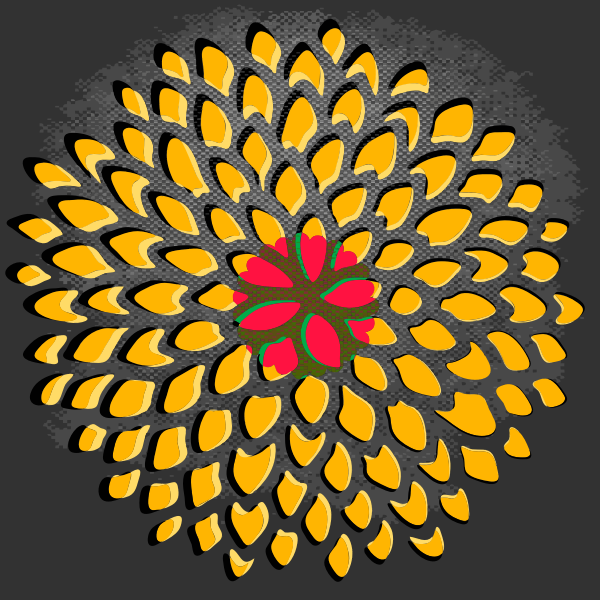 SVG Abstrac flower
