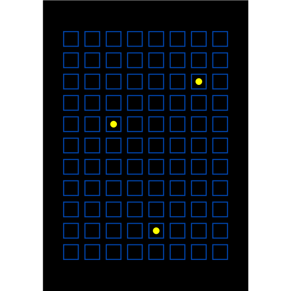 SVG abstract blue squares