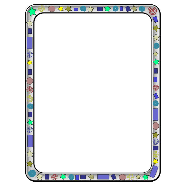 SVG Abstract Border 10