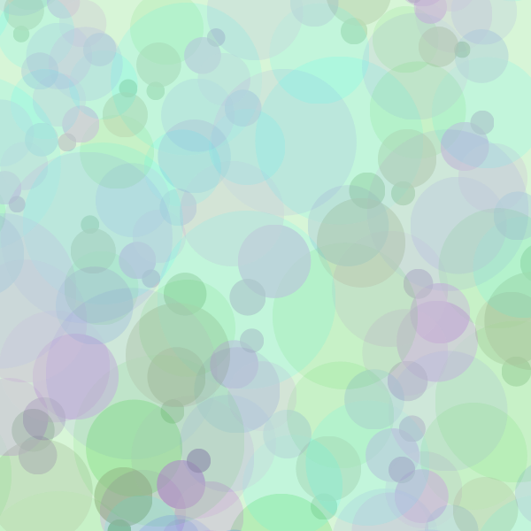 SVG abstract bubbles backgroung