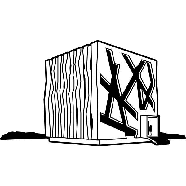 SVG Abstract building