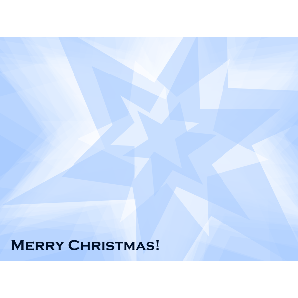 SVG Abstract Christmas card vector image