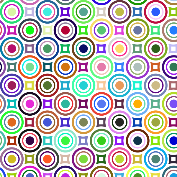 SVG Abstract circles background