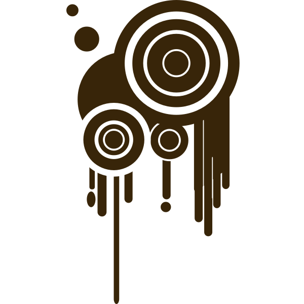 SVG Abstract design element vector image