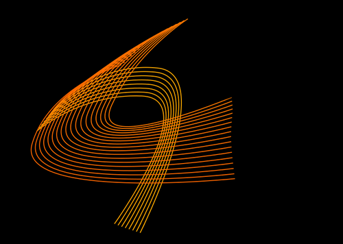 SVG Abstract element for web