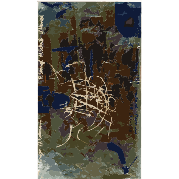 SVG Abstract exhibit ad