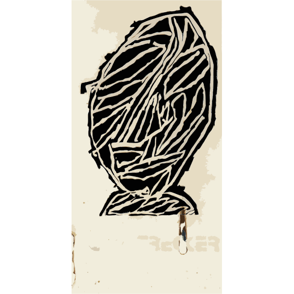 SVG Abstract face