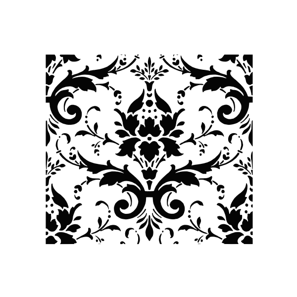 SVG Abstract floral background