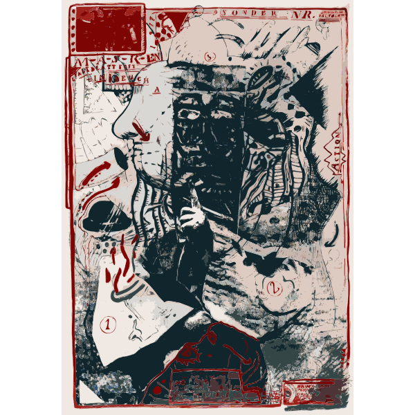 SVG Abstract gallery poster
