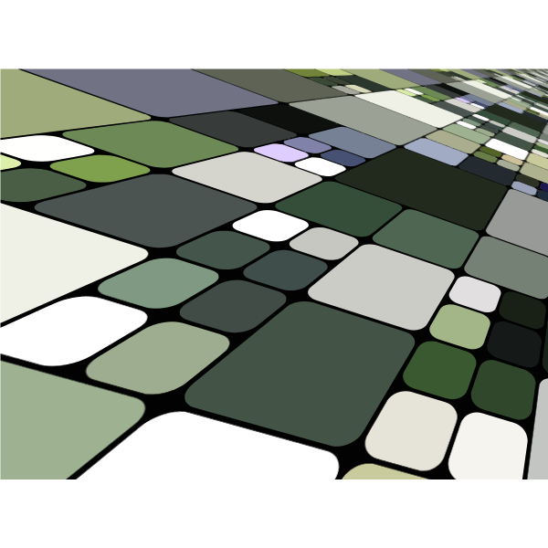 SVG Abstract Geometric Background In Perspective