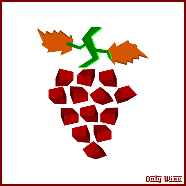 SVG Abstract grapes symbol