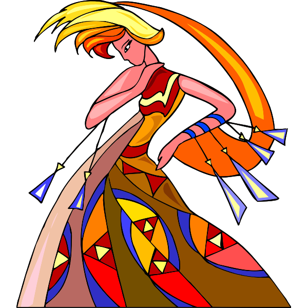 SVG Abstract performer